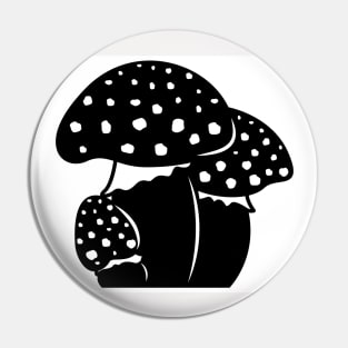 mushrooms Pin