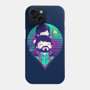 Retrowave Duo Phone Case