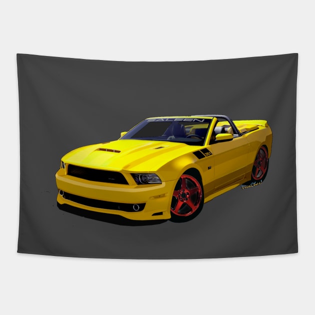 2014 Saleen Mustang Convertible s351 Tapestry by vivachas