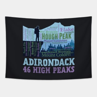 Adirondack Mountains New York High Peaks 46er Hikers Tapestry