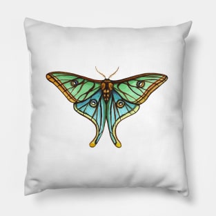 Marvelous Spanish Moon Moth Pillow