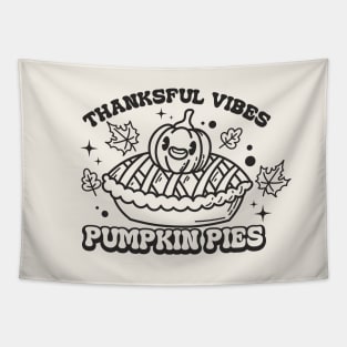 Thanksful Vibes Pumpkin Pies Tapestry