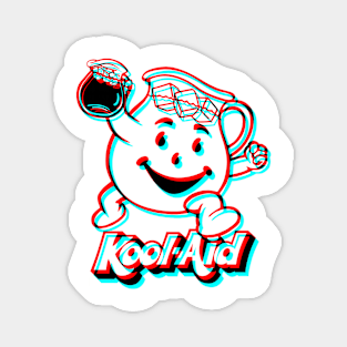 Retro 3D Glasses Style - Kool-Aid Magnet