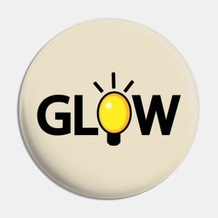 Glow glowing artistic design Pin