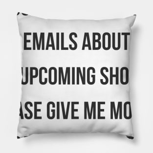 Emails Pillow