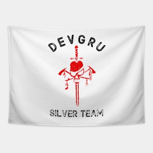 SILVER TEAM DEVGRU, SF Tapestry