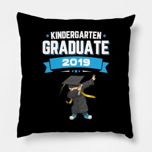 Dabbing Kindergarten Graduate Class Of 2019 Boys Pillow