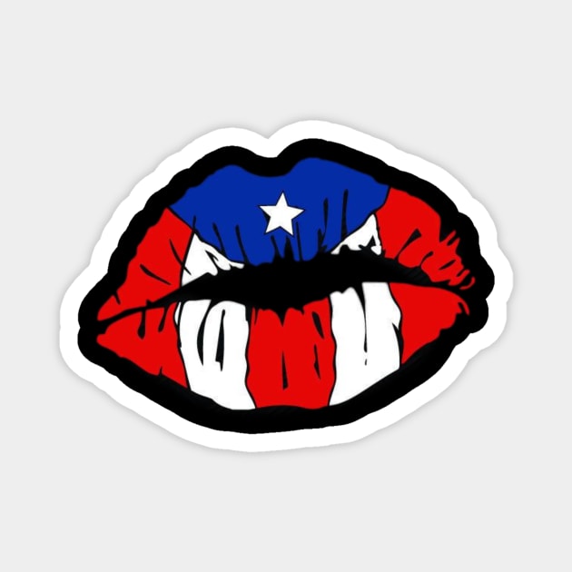 Puerto Rican Kisses Magnet by Coolsville