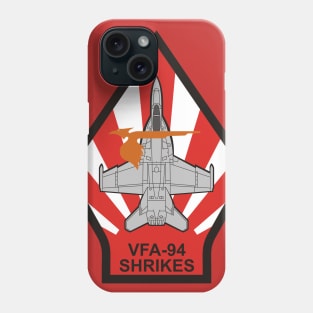 VFA-94 Mighty Shrikes - F/A-18 Phone Case
