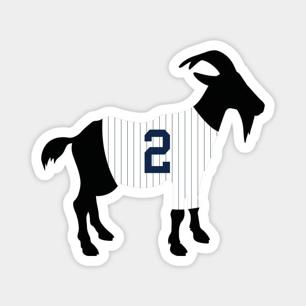 Derek Jeter GOAT Magnet by cwijeta