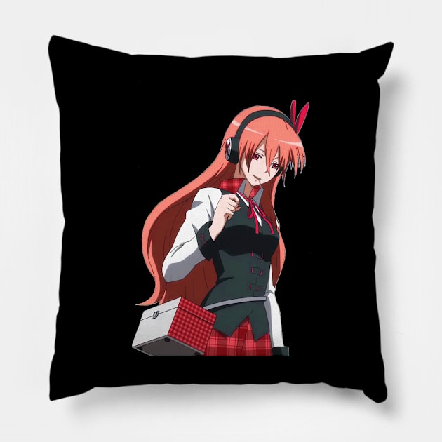 Chelsea Akame Ga Kill Pillow by eldridgejacqueline