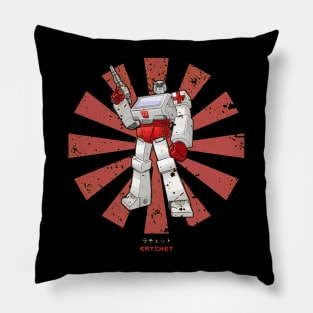 Ratchet Transformers Retro Japanese Pillow