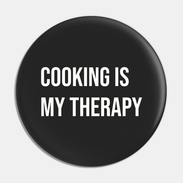 Cooking Is My Therapy. Pin by PrintWaveStudio