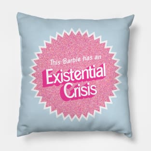 Barbie with Existential Crisis Pillow