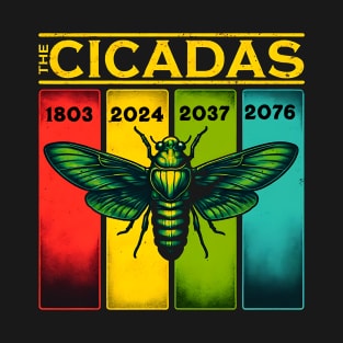 The Cicadas Reunion Tour 2024 T-Shirt