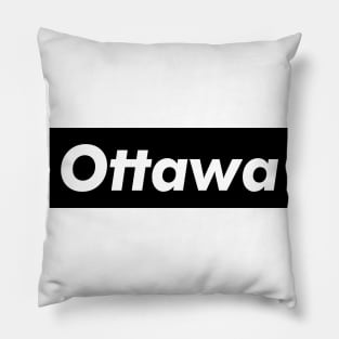 Ottawa Meat Brown Pillow