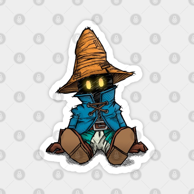 Vivi Colored version FF9 Vivi Magnet TeePublic