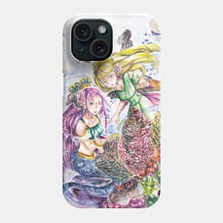 New Mermaid Friend Under the Sea Phone Case