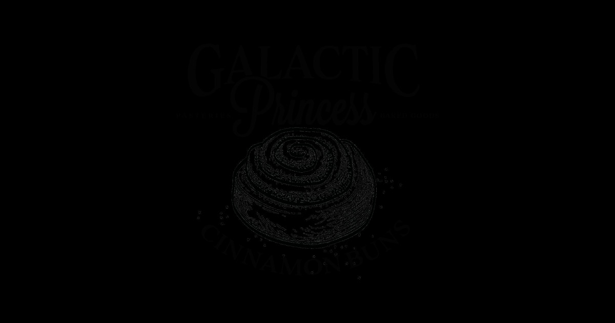 Galactic Princess Cinnamon Buns Star Wars Posters and Art Prints