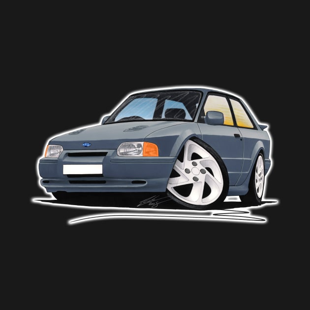 Ford Escort RS Turbo S2 Grey by y30man5