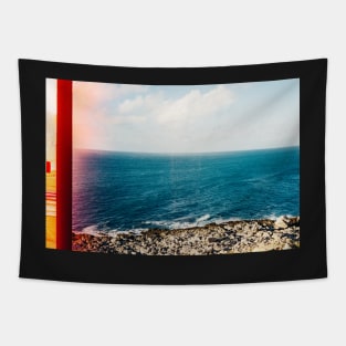 Retro Ocean Tapestry