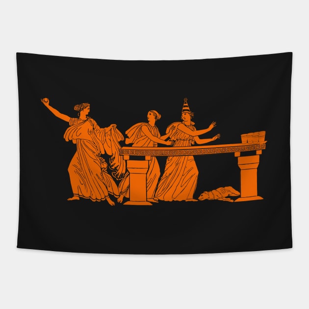 toga party2 Tapestry by B0red