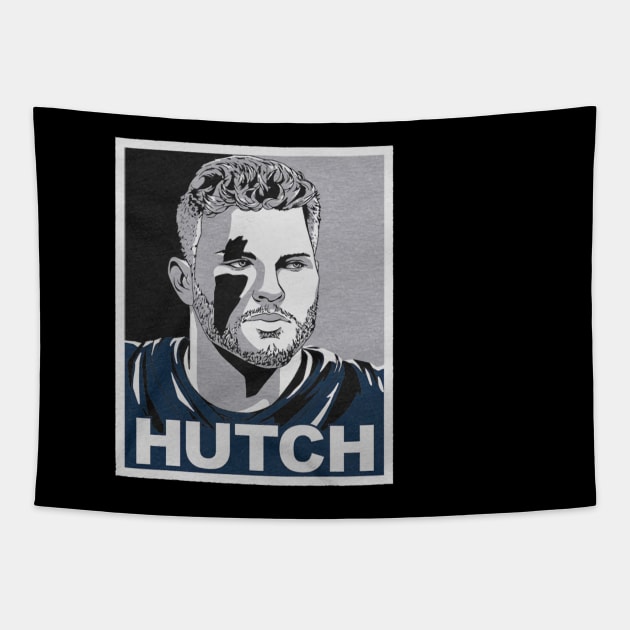 Aidan Hutchinson Hutch Tapestry by Chunta_Design