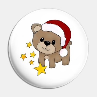 Weihnachtsbär Pin