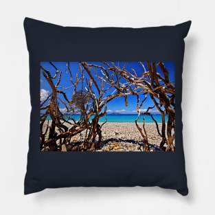 Inside Medusa's head - Ithaca island Pillow