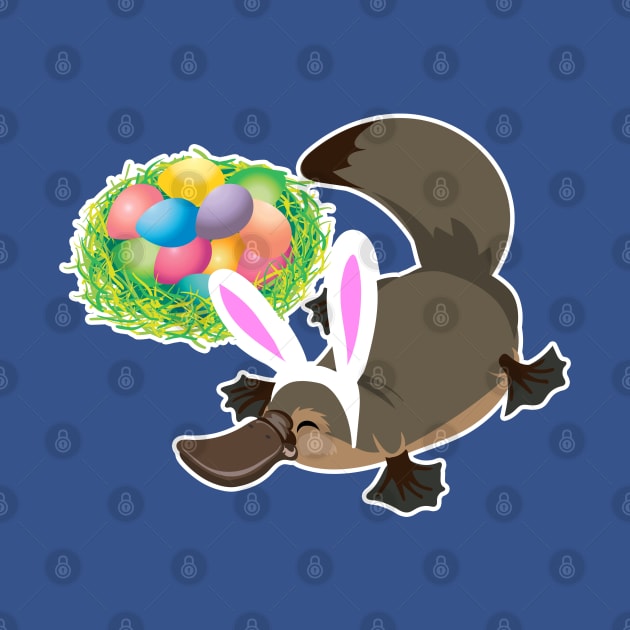 Easter Platypus by Peppermint Narwhal