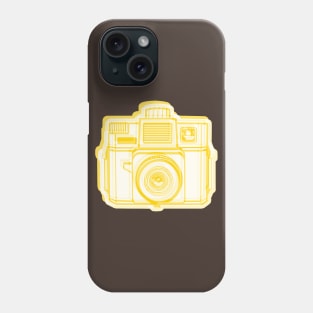 ISSF Society6 logo YELLOW REVERSE Phone Case