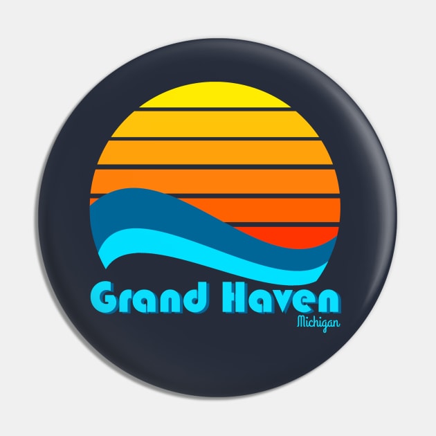 Grand Haven Michigan Pin by Megan Noble