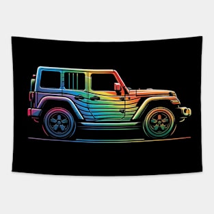 jeep lgbt Tapestry