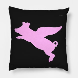 When Pigs Fly Pillow