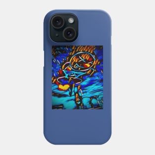 "the Fire of Creation" from Kit Ludlow's "A Museum of Mind" Phone Case