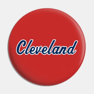 Cleveland Script Pin