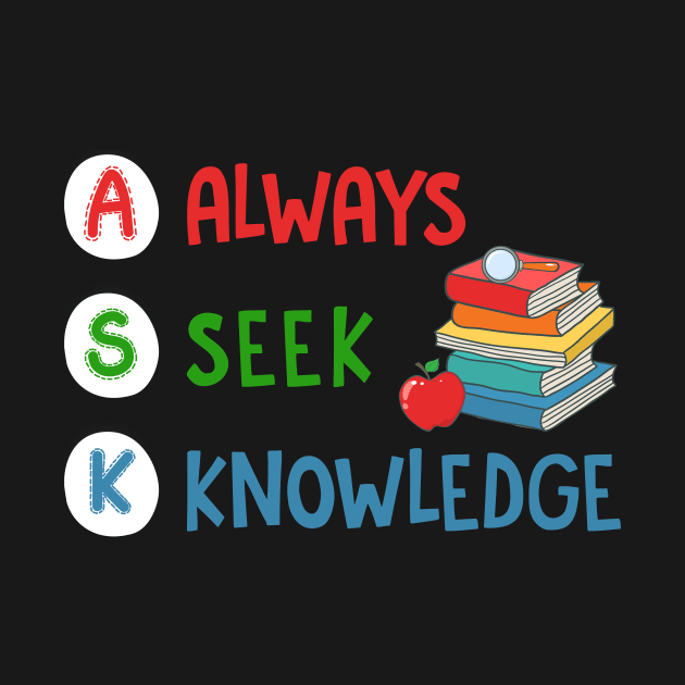 Always Seek Knowledge by Dunnhlpp