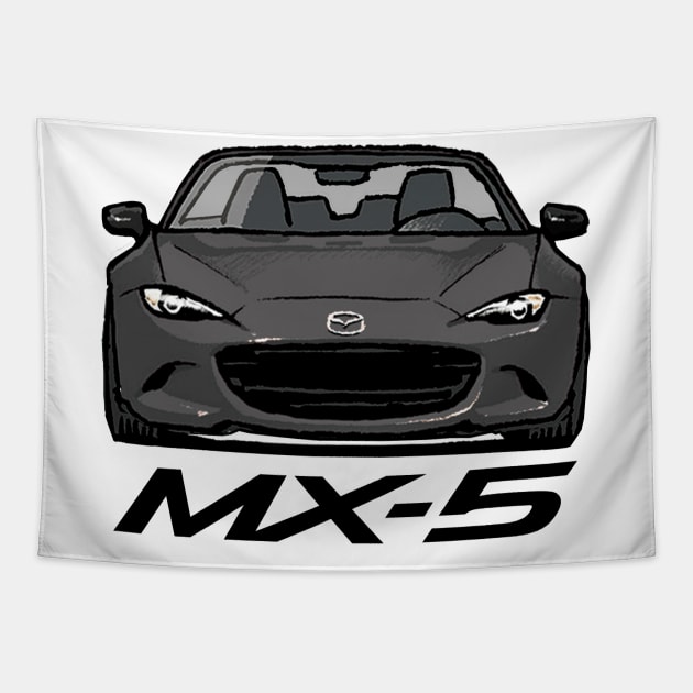 MX5 Miata ND Grey Tapestry by Woreth