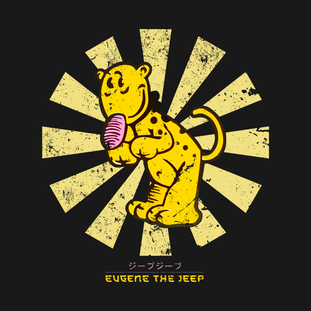 Eugene The Jeep Retro Japanese Popeye by Nova5