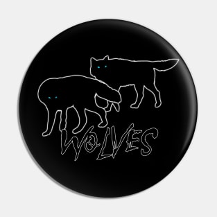 Black Wolves Pin