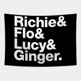 Classic Sitcom Redheads: Experimental Jetset Tapestry