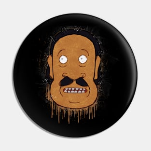 Mr. Goldenfold Math Teacher Street Art Painting Pin