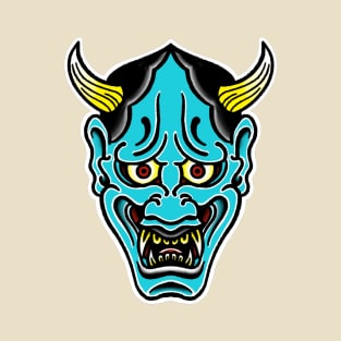 Japanese Hannya mask. T-Shirt