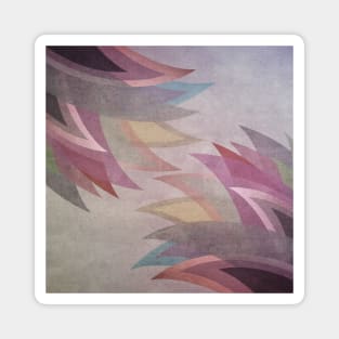 Abstract painting color texture Magnet