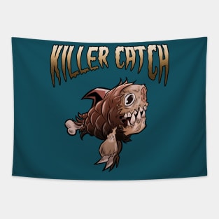 Killer Catch | ham fish Tapestry