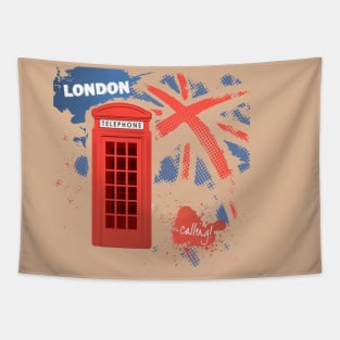 London Souvenir Tapestry