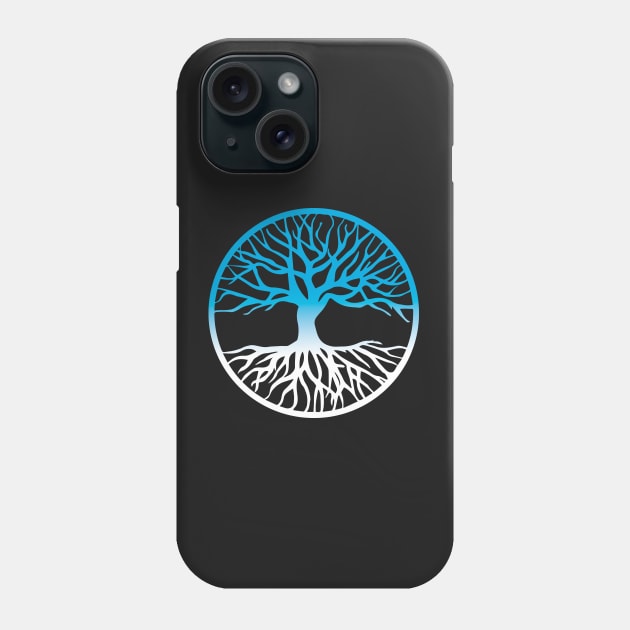 Yggdrasil Tree of Life Pagan Witch As Above So Below Phone Case by vikki182@hotmail.co.uk