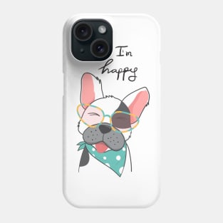 i am happy Phone Case