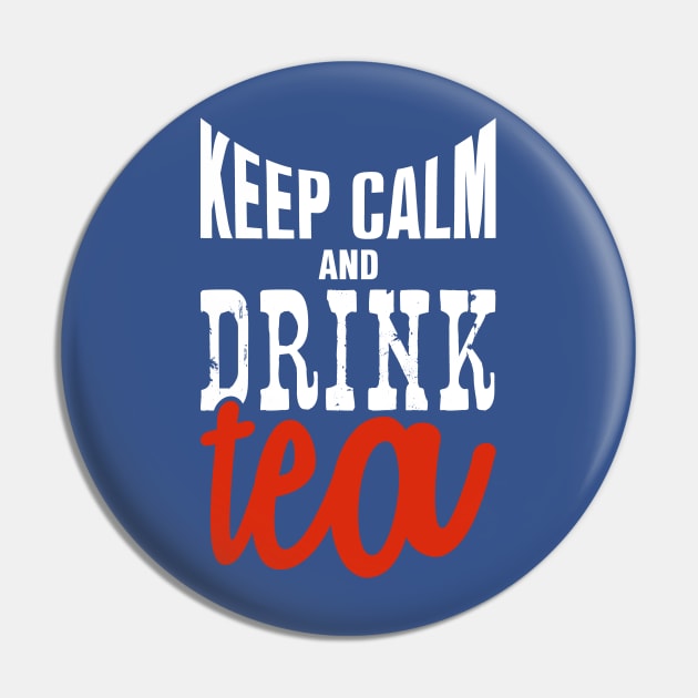 Keep calm and drink Tea Pin by nektarinchen