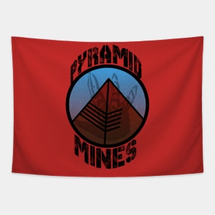 Pyramid Mines Tapestry